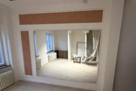Miroir sur mesure avec finition polie